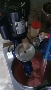 Mixer Eskrim Kapasitas 2 Liter & Palet Kayu: Alat Pengaduk Adonan Eskrim