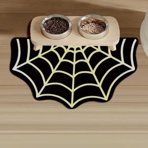 Thảm Trải Sàn Hình Mạng Nhện Người Ngoài Hành Tinh Halloween Chống Trơn Trượt Thảm Sàn Đáng Sợ Thảm Ngủ Thú Cưng Trang Trí Nhà Cửa Lễ Hội Ma Quái Trang Trí Trong Nhà Ngày Lễ Chống Phai Màu Lớp Lót PVC