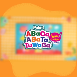 Buku Belajar Anak Pintar - Paket Abaca Abata Tuwaga - Lengkap Isi 3 Buku + Video Animasi