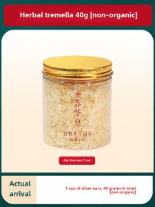 Organic Herbal Silver Ear Mushroom Instant Soup No Cooking Required for Pregnant Women Nutritious Dried Mushroom Product