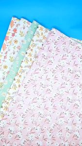 Murah!! (1Set 25lmbr) Kertas kado motif FLOWER Mini