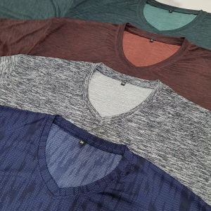 เสื้อยืดคอวี ไซส์ใหญ่ ราคายาก 52-54-56-60 นิ้ว สบาย แห้งไว อก