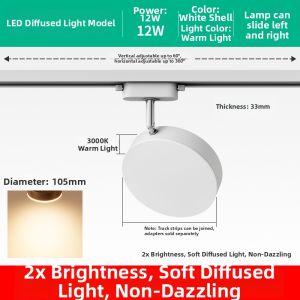 TONGZHIGUANG | Super Bright Supplementary Light Track Lighting