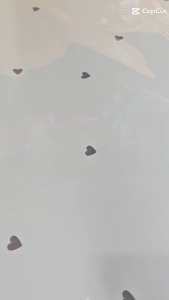 กระดาษฟลาวด์ทึบลายหัวใจใหม่ กระดาษห่อดอกไม้ (ขนาด57×57cm.)พร้อมส่งจากไทย