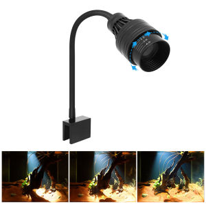 Aquarium Led Light Fish Tank Decoration Adjustable Focus Spotlight Plants Grow Lamp Turtle Reptiles Accessories 9W 12w 15w