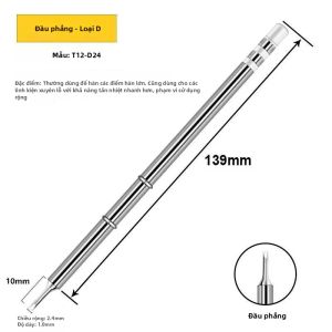 EELHOE | Bộ Đầu Hàn Tích Hợp Pogyrt T12 Dẫn Nhiệt Nhanh Dễ Thiếc Hóa Dành Cho Sửa Chữa Điện Tử DIY Nhiều Kiểu Dáng