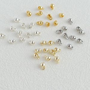 จี้โซ่ล็อคแบบหมุนได้ 18K หัวเข็มขัด DIY สร้อยข้อมือ สร้อยคอ อุปกรณ์ตกแต่ง เครื่องประดับแฟชั่น ชุบทอง