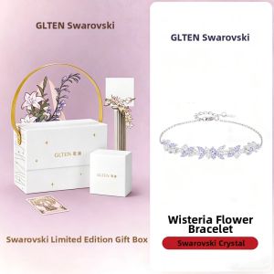 GLTEN | Delicate Small Niche Luxury Womens Wisteria Bracelet