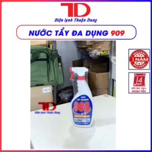 Nước tẩy rửa đa dụng 909 chất tẩy rửa đa dụng nước tẩy rửa vệ sinh xe máy oto cao cấp 909 850ml và 600ml - Điện Lạnh Thuận Dung