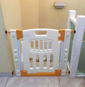 Wisdom Rabbit Childrens Safety Gate Stairs Bumper Bar Infant Protection Fence Pet Isolation Door Thickened