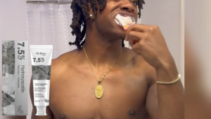 Oralhoe ยาสีฟันฟื้นฟูฟันขาว 7.5% Hydroxyapatite Toothpaste ลมหายใจสดชื่น Whitening Teeth ลดหินปูนและฟันเหลือง ยาสีฟันลดกลิ่น  ยาสีฟันฟันขาว ขจัดคราบหินปูน การดูแลช่องปาก ปากสะอาด ยาสีฟันฟอกฟันขาว