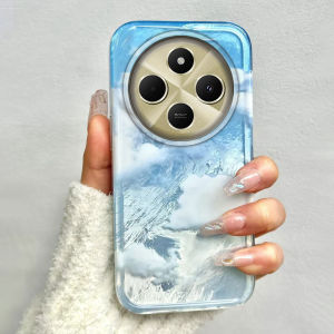 Blue White Clouds Women Girls Phone Case For Xiaomi Redmi 13C 14C A5 A3 A4 A3X Note 14 13 12 11 10 11S 10S 9 Pro 9C 9A A1 Cover