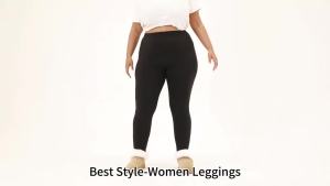 Plus Size Womens Thermal Fleece Lined Leggings. Super Soft Low Rise Design Perfect for Yoga Running and Cold Weather Activities