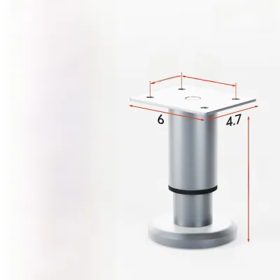 Adjustable Stainless Steel Table Leg Supports Window Seat High And Low Table Legs Retractable Increased Weight Bearing Desktop Support Rods