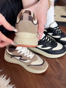 \\\"FREE BOX\\\" aid 0132 sepatu wanita import fashion sneaker wanita terkini cantik dan best seller keren