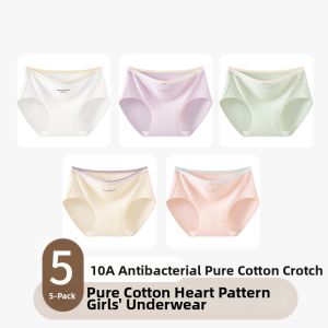 JIAZINI | Antibacterial Extended Crotch Breathable Women Cotton Briefs