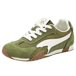 La Chapelle | New Retro Green Casual Shoes