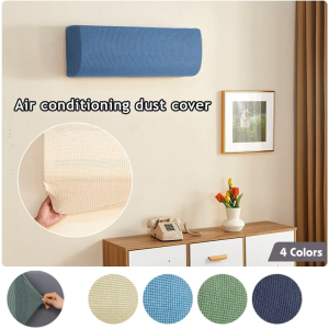 Indoor Elasticity Air Conditioner Cover Anti-Dust Wall Mounted Air Conditioner Protector Washable Protective Home Decor