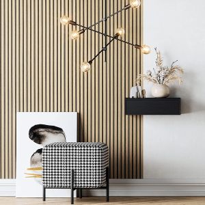 วอลเปเปอร์ติดผนัง ลายไม้ระแนง ขนาด 0.45x9-10เมตร มีกาวในตัว ติดง๊ายง่าย กันน้ำ ลอกออกไม่ทิ้งคราบ วอลเปเปอร์ติดผนังบ้าน สติ๊กเกอร์ติดผนังห้อง Wallpaper Sticker PVC. วอลเปเปอร์ลายไม้ระแนง - Lazada