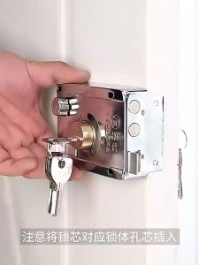 【COD + Local Seller】Main Door Locked Set Strong Deadbolt Home Security Anti-theft Stainless Steel Multiple Insurance