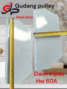 Grosir>>>> 1set daun kipas Hw60a mesin pecah kulit padi Hw60a