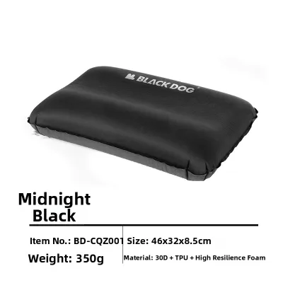 BLACK DOG | Portable Inflatable Camping Pillow