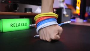 Durable Original USB Liquid Silicone Cable Metal 6A Type C Fast Charge Cable Micro USB