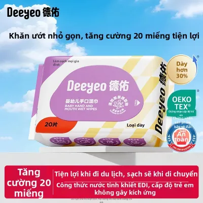 Khăn Lạnh Cho Bé Dùng Cho Tay Và Miệng 20 Miếng