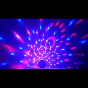 LED Party Light with Remote Control Dj Lighting  7 Modes Sound Activated RBG Disco Ball