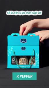 [MUA 3 TẶNG 1] Set Gia Vị Vua Tiêu Gồm 3 Loại Tiêu Bốn Mùa Sấy Lạnh Tiêu Đen Tiêu Trắng - Tiêu Sạch Tiệt Trùng Thương Hiệu K PEPPER