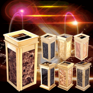 TONGGUMO | Hotel Use Standing Trash Can With Ashtray