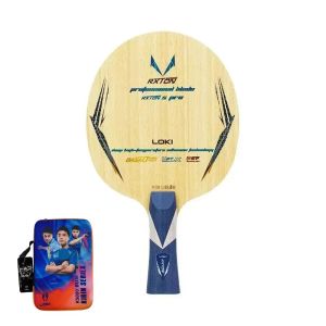 LOKI-RXTON 5pro Table Tennis Racket Bottom Plate Professional Grade Offensive Type 5 Wood 2 Carbon