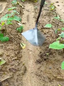 Multifunctional Triangle Hoe plowing tool for ditching turning soil planting flowers loosening soil