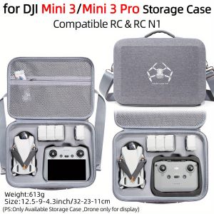 For DJI Mini 3/3 Pro Carrying Case Travel Shoulder Bag Scratch-Resistant Mini 3/3 Pro Handbag Drone Accessories Bag