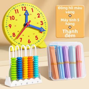 XUEDELE | Mô Hình Đồng Hồ Giáo Dục Cho Học Sinh Tiểu Học Nhận Diện Thời Gian