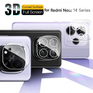 3Pcs Tempered Glass Camera Cover For Xiaomi Redmi Note 14 Pro+ Note14 Pro Plus Note14Pro 5G 14Pro 4G Rear HD Lens Protector Film