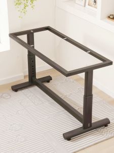 Manual Height Adjustable Small Desk Legs Tea Table Stand Book Desk Surface Bracket Writing Desk Foot Residential Furniture
