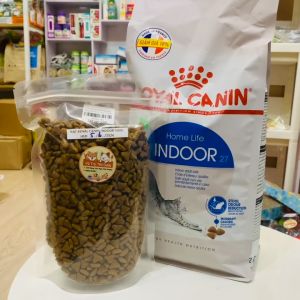 Thức ăn Hạt cho Mèo trưởng thành Royal Canin Indoor Giảm hôi phân - Túi chiết 1kg 500g
