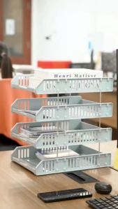 Khay tài liệu 3 4 tầng nhựa VIỆT NHẬT - Đựng hồ sơ sách báo vật dụng văn phòng - 5683