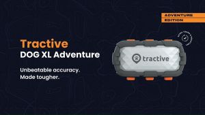 Tractive GPS Dog Tracker XL Adventure -ปลอกคอ GPS หมา ทนทานพิเศษ ค้นหาแบบ Real Time สำหรับสุนัขตัวใหญ่ เครื่องติดตามหมา
