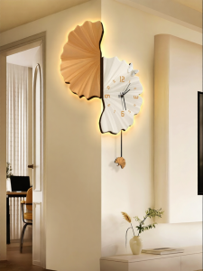 CTYLIGHTZ | Calendar Display Dual-Faced Corner Wall Clock
