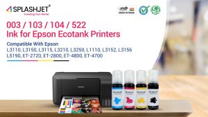 EPSON 003 Refill Ink SET 4 COLORS Compatible ink for L3210 L1110 L3110 L3120 L3150