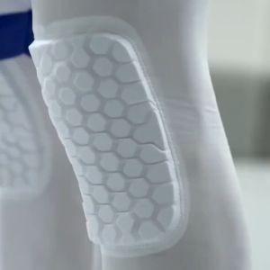Men Black Kneepads for basketball Honeycomb Leg kneepad for volleyball BikeMBT Sports Basketball kneepads Compression Brace Sleeve Protector Gear