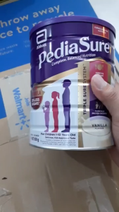 850g Sữa Bột PediaSure Úc Nắp Tím Vani Bé Biếng Ăn Tăng Cân Thấp Còi 1-10 Tuổi
