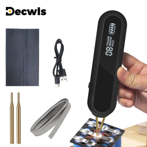 Professional 2-in-1 Battery Spot Welder Has Fully Automatic/manual modes 9-level LED Lighting And 12 Adjustable Power Levels