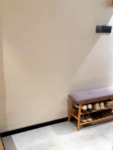KUCA Tủ Giày Siêu Mỏng 3 Tầng Có Hậu Kín - Sâu 17cm Tủ để giày kiêm kệ trang trí chất liệu gỗ tre bền đẹp