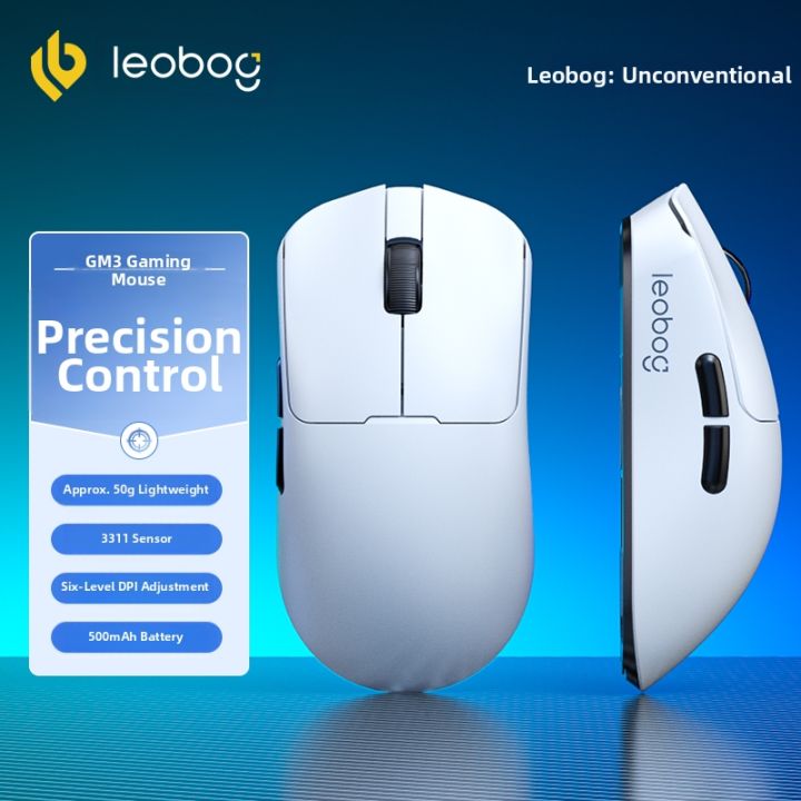 LEOBOG | Wireless Tri-Mode Bluetooth & Wired Gaming Mouse | Lazada PH