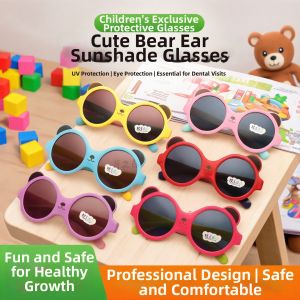 Child Sun Protection Goggles Cartoon Design Dental Examination Goggles