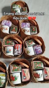 Hampers Teh Giftbox: Kado Souvenir Ultah Nikah Wisuda Guru