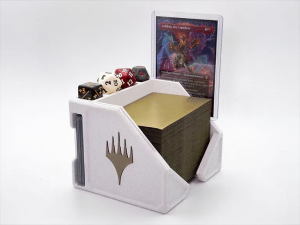 MTG Commander EDH Tabletop Organiser | Life Counter Dice & Token Storage | Premium Custom Commander Card Holder | Horizon Tournament Series